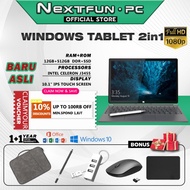 [Baru dan Asli] Tablet Windows 2-in-1 DDR4 12GB + SSD 512GB Layar