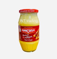 มัสตาร์ด AMORA Dijon Mustard 430g อโมรา ดิจองมัสตาร์ด 430กรัม.