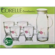 CORELLE 5PCS COORDINATES JUG SET COUNTRY ROSE