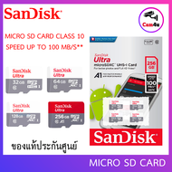 เมมโมรี่การ์ด Sandisk/Kingston MicroSD Ultra Class 10 80-120MB SD 32-256GB By.Cam4U