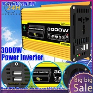 [infinisteed.sg] DC 12V To AC 110/220V Car Inverter 3000W Power Converter Car Voltage Transformer