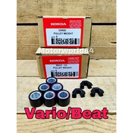 HONDA VARIO BEAT V1 BEAT2 V2 ICON PULLEY ROLLER WEIGHT STANDARD 1 SET 6PCS VARIO150 MOTOR PARTS ACCE