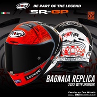 SUOMY HELMET SR-GP BAGNAIA REPLICA 2022 WITH SPONSOR GLOSSY