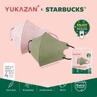 Yuka Zan KF94 4ply Protective Face Mask Antibacterial 3D Fit (10 Pcs/Pack)