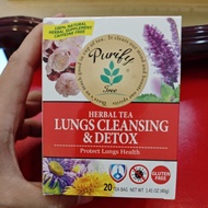 .Clear Lung Detox TEA/QingFeiPaiDu-DECOCTION TEA QING FEI PAI DU Herbs Clear Lung Detox TEA/Clear Lu