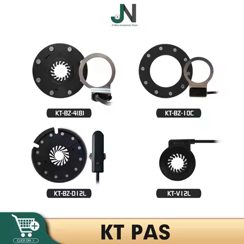 KT eBike Pedal Assistant Sensor BZ-4/V12L/D12L/10C 8 12 Magnet Ebike PAS Waterproof Plug For Electri