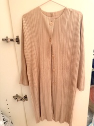 Issey Miyake pleats please outer wear jacket cardigan 三宅一生中長女裝外套