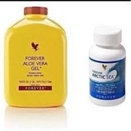 FOREVER ALOE VERA GEL + ARCTIC SEA FISH OIL  (Singapore)
