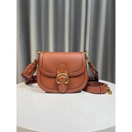 C0ach Beat Saddle Handbag New