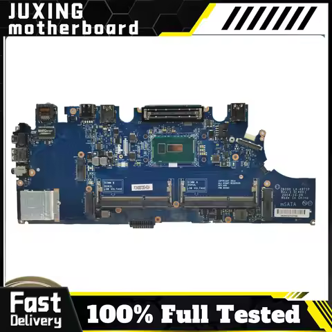 LA-A972P For DELL Latitude E7250 LA-A972P Notebook Motherboard i3 i5 i7 CPU tested Laptop Mainboard
