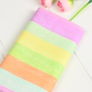 Rainbow Stripe 100% Cotton Fabric for Crafting & Sewing