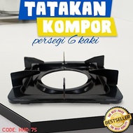 Diskon !!! Tatakan Kompor Kotak Kaki 6 / Tungku Kotak Kompor / Tatakan Quantum Kaki 6 / Sparepart Ta