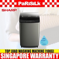 Sharp ES-F100G Top Load Washing Machine (10kg)