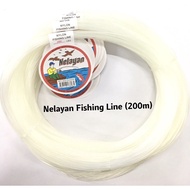 NELAYAN FISHING LINE 200M (120LBS - 500LBS) / TALI TANGSI NYLON / TANGSI NELAYAN PACKET