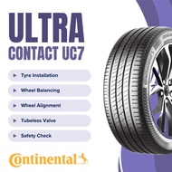 NEW TYRE 205/55R16 ULTRA CONTACT UC7 CONTINENTAL (WITH INSTALLATION)