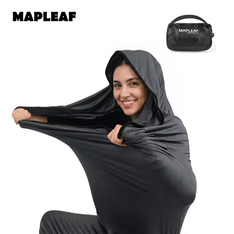 MAPLEAF High Elastic Mummy Sleeping Bag Liner Ultralight four seasons Sleeping Bag Liner Wearable Po