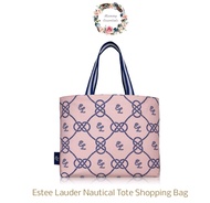 Estee Lauder GWP Nautical Tote Shopping Eco Bag - Pink