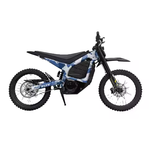 ATV&UTVElyx 72V 3000W Mid Motor 380N.m High Speed Electric Off-road Bike Electric Dirt Bike Adult