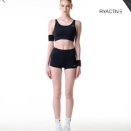 RYACTIVE Sports Biker Shorts - MOVEMENT BIKER Black