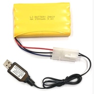 BATTERY 9.6V LJ AA 1500mAH (3PIN)