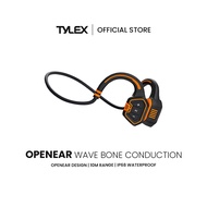 TYLEX OPENEAR Wave Bone Conduction Headphones Wireless Waterproof with 16GB internal storage