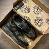 New Balance NB 991V2 x Stone Island Made in UK Black Original Product