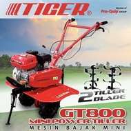 Mini Tiller Traktor Mini Mesin Bajak Sawah Cultivator TIGER GT800