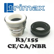 TRIMAX R3/155 22mm ( S ) ( d1-20.0 x d7-37.0 ) R3-22mm Single-Spring Mechanical Seal Ceramic/Carbon/