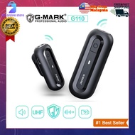 Gmark UHF high quality Wireless Lavalier Microphone Studio Interview Microphone for Phone Laptop SLR