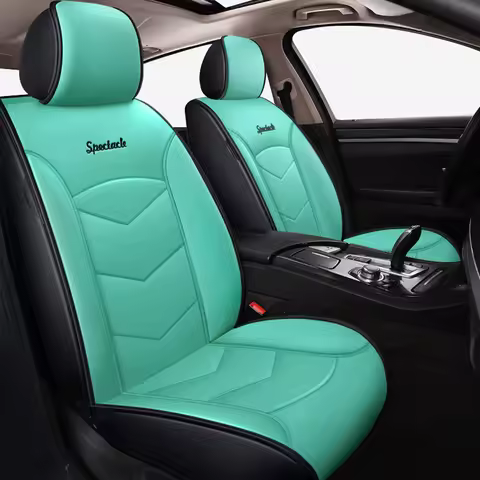 Leather Car Seat Covers For Mercedes W203 W04 W124 W639 ML Benz W169 W211 W212 W210 E Class Accessor