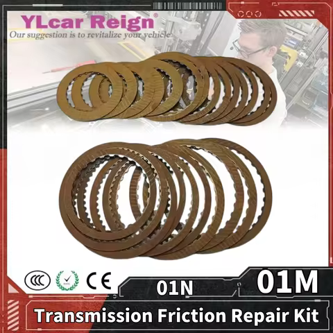 01M 01N Automatic Transmission Clutch Friction Plates Disc Repair Rebuild Kit For VW Beetle Passat B