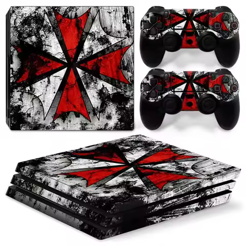 For PS4 Pro PVC Skin Vinyl Sticker Decal Cover Console Controllers Protective Skin Sticker