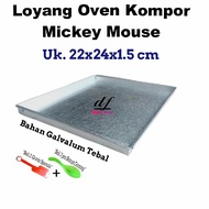Loyang Oven 22x24 cm/Loyang Oven Kompor Mickey Mouse/Loyang Oven Hock/Loyang Kue Kering