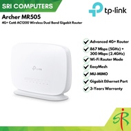 TP-LINK Archer MR505 4G+ Cat6 AC1200 Wireless Dual Band Gigabit Router [3-YEARS WARRANTY]