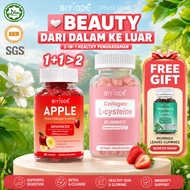 BIYODE CP DOUBLE Collagen & Apple Cider Vinegar Gummies | Beauty & Gut Health | Glowing Skin | Halal