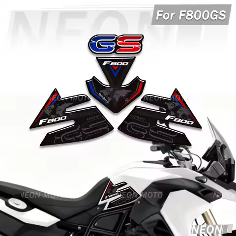 3D Motorcycle Fuel Tank Pad Sticker Protector Decal Accessories For F800GS F800 F 800 GS Adventure w