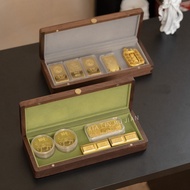 Gold Special Storage Box Solid Wood Gold Bar Box Gold Jewelry Precious Metal Jewelry Storage Box Ant