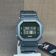 [TimeYourTime] Casio G-Shock DW-5600BBN-1D Standard Digital Men's Black Nylon Watch