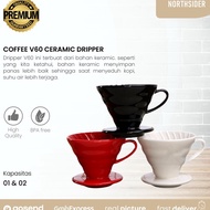 V6 Dripper 2 ceramic Coffee Dripper V6 ceramic