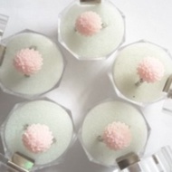 Cute Dahlia Flower Women's Ring Pink Dahlia Flower PaleRing