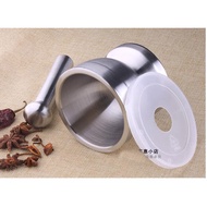 Thicken stainless steel mortar and pestle medicine cup chopped garlic device mortar herb grinder masher