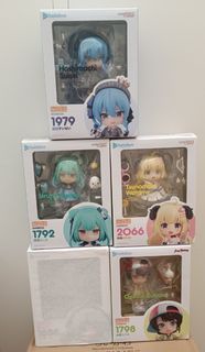 黏土人 hololive 1979星街彗星 1792 潤羽露西婭 2066 角卷綿芽 1688 gura 1798 大空昂