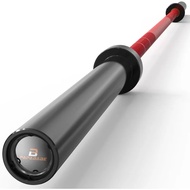 Barbell, 6.6ft/7ft Weight Bar 45lb Barbell Solid Chrome/solid Zinc/cerakote, 2 Inch Diameter, 1000lb