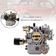 Areyourshop 34 Pict-3 คาร์บูเรเตอร์ 113129031 K สําหรับ VW Beetles 1971-1979 สองพอร์ต 1600cc 12V