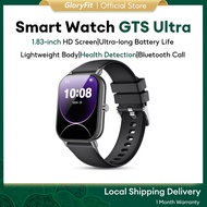 Aolon GTS Ultra Tali Jam Smart Watch Women Running Pace 100+ Sport Modes 24H Heart Monitoring Blueto