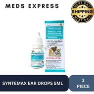 Syntemax Otic Solution Ear Drops PND Ml For Pets Hu Ns d