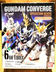 Bandai GUNDAM CONVERGE OPERATION JABURO 高達 Wing Gundam Zero OO QAN[T] UNICORN 獨角獸 報喪女妖 FW 6 IN 1 BOX