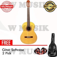 Yamaha Classical Guitar C-315 / C 315 / C315 - Natural + Softcase & 2 Picks