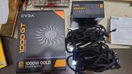 很新保2033 艾維克EVGA 1000GT /1000W 金牌80+/全日系/ECO風扇停轉/全模  振華海韻全漢參考