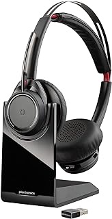 Plantronics Voyager Focus UC Bluetooth USB B825 202652-101 Headset with Active Noise Cancelling